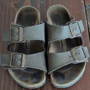 Birkenstock Kids Dark Brown Sandals Size c10